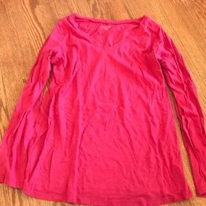 Long sleeve maternity shirt